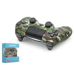 NODAR ND400L PS4 Uyumlu Kablosuz GamePad Oyun Kolu - Yeşil Kamuflaj