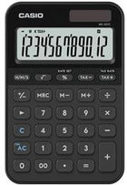 Casio MS-20YC-BK 12 Hane Siyah Masa Üstü Hesap Makinesi