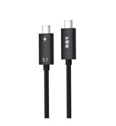 S-link SL-TC302 Thunderbolt 3.0 2m 4k 60Hz PD100W TypeC to TypeC 40Gbps Hızlı Data Kablosu