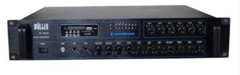 Wöller W-6800 6 Bölge 800 Watt Çıkış Bağımsız Kontrol Usb-Sd Kart-Bluetooth Mikser Amplifikatör
