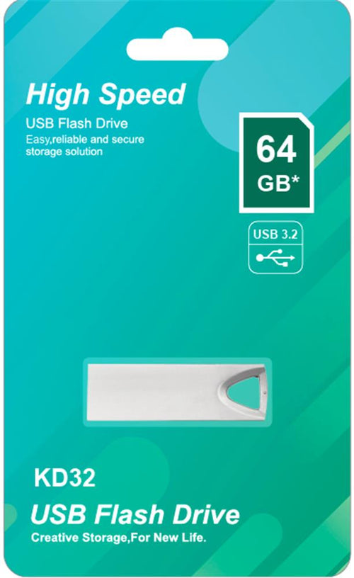 Elba 64GB Metal 3.2 USB Flash Bellek