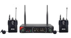 Wöller FX-700YY UHF Çift Kanallı Led Ekran 2li Kablosuz Yaka Mikrofonu