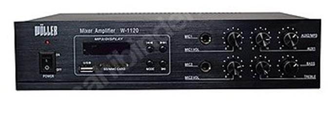Wöller W-1120 80W 100V Mikser Amplifikatör