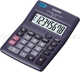 Casio MW-5V-BK 8 Hane Siyah Masa Üstü Hesap Makinesi