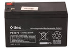 Ttec 12V 7AH-20HR Base Bakımsız Kuru Akü Alarm-Siren için Ups Uygun Değil 1,75 Kg
