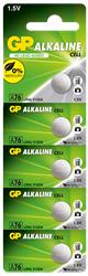 GP GPA76-C5 LR44 AG13 Alkalin Düğme Pil 5'li Paket