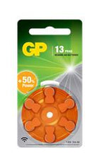 GP ZA13 1.4V Düğme Kulaklık Pili  6'lı Paket