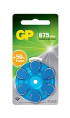 GP ZA675 1.4V Düğme Kulaklık Pili  6'lı Paket