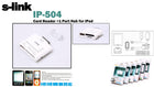 S-link IP-504 Ipad 5in1 Kart Okuyucu
