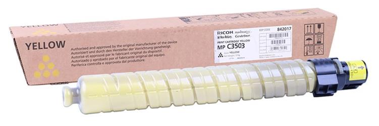 Ricoh MP C3503 Yellow Sarı Orjinal Fotokopi Toneri MP C3003-3004 18.000 Sayfa