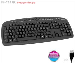 Frisby FK-132RU Rusça Q Multimedya Kablolu Klavye