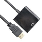 Vcom CG591-B-0.15 Siyah Hdmi Erkek To Vga Dişi Dönüştürücü