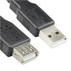 Vcom CU202-B-1.8 Siyah 1.8MT Usb 2.0 Uzatma Kablosu