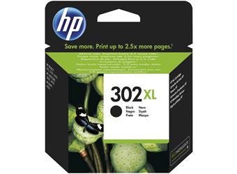 HP 302XL Black Siyah Kartuş F6U68AE