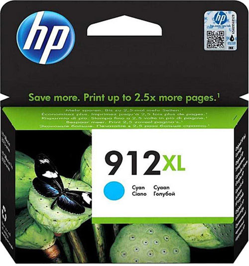 HP 912XL Yüksek Kapasite Cyan Mavi Kartuş 3YL81A
