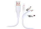 Hytech HY-X235 1.2M 3A Micro Usb Beyaz Data