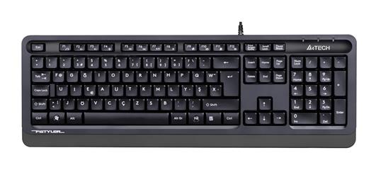 A4 Tech Fk10 F Usb Fsytyler Gri Tr Fn-Multimedya Klavye