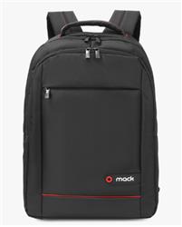 Mack MCC-006 15.6" Office USB Girişli Notebook Sırt Çantası Siyah (Dahili USB Şarj Portu)