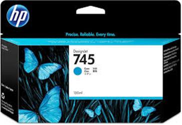 HP 745 Cyan Mavi 130ML Plotter Kartuşu F9J97A