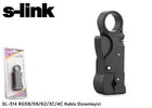 S-link SL-314 RG58-59-62-3C-4C Kablo Ucu Soyucu