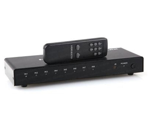 Dark DK-HD-SW8X1 Full HD 8 Giriş 1 Çıkışlı Uzaktan Kumandalı HDMI Switch (Seçici)