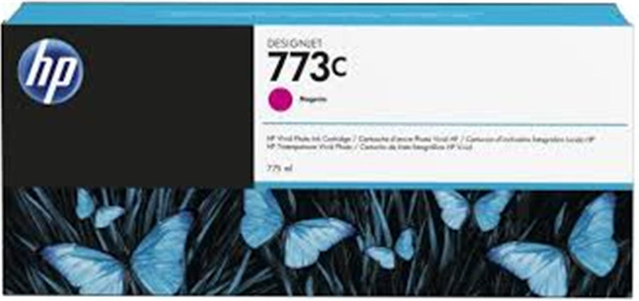 HP 773C Magenta Kırmızı 775ML Plotter Kartuşu C1Q39A