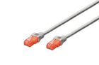 Digitus DK-1617-030 U-UTP CAT6 3 metre AWG 26-7 Cu LSZH Gri Renk Patch Kablo