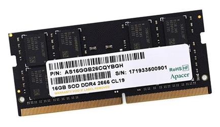 Apacer 16GB 2666MHz DDR4 ES.16G2V.GNH Notebook Ram