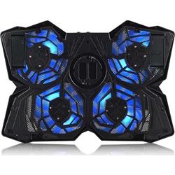 Dexim DNA001 13"-18" 4 Fan Ledli Notebook Soğutucu Stand Özel Sessiz Fan