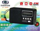Everton Rt-303Bt Fm-Usb-Tf  Şarjlı Dijital Göstergeli Radyo