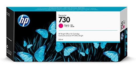HP 730 Magenta Kırmızı 300 Ml Plotter Kartuşu P2V69A