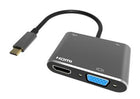 Vcom CU451 Type-C To Vga Hdmi Usb Type-C Çevirici