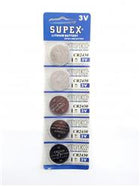 Supex CR2430-C5 3V Lityum Düğme Pil 5'li Paket
