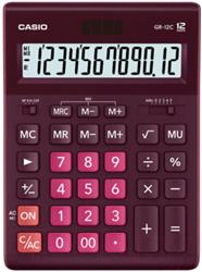Casio GR-12C-WR 12 Hane Bordo Masa Üstü Hesap Makinesi