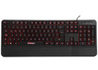 Everest KB-R61 BRIGHT Siyah USB 3 Renk Aydınlatmalı Q Sabit Bilek Destekli Multimedia Klavye