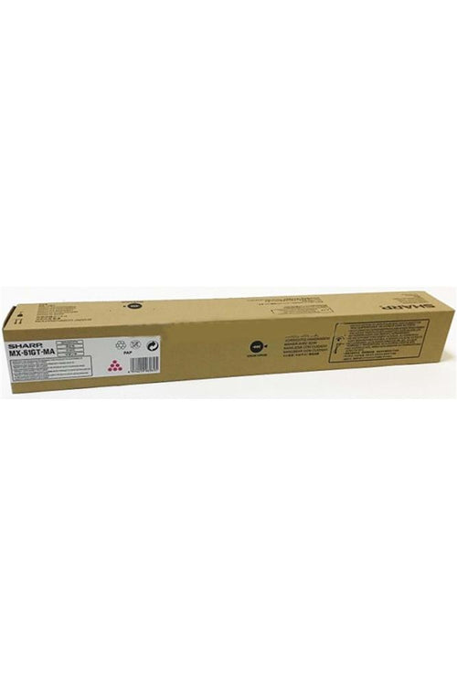 SHARP MX-61GTMA Magenta Kırmızı Orjinal Fotokopi Toneri MX-2630-2651-3050-3550-3070 24.000 Sayfa