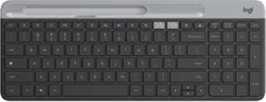 Logitech 920-010624 K580 Slim Kablosuz Gri Bluetooth&amp;Usb Q Klavye