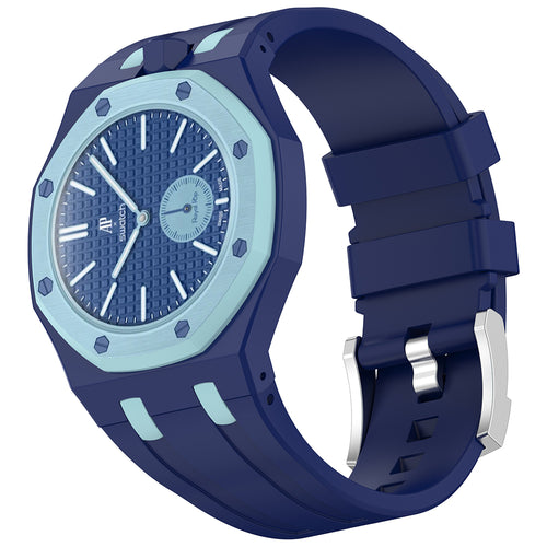 AP-Swatch Royal Pop 12 Zore KRD-158 Silikon Kordon - Lacivert