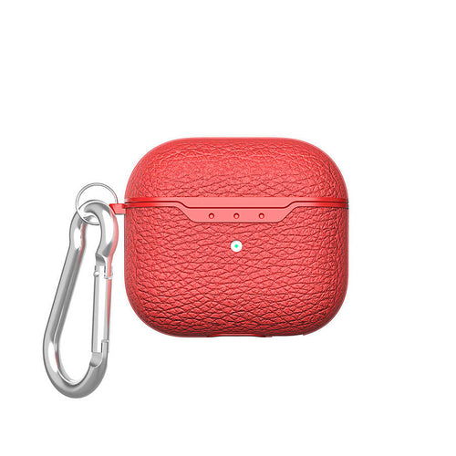 Airpods 3. Nesil Kılıf Zore Airbag 03 Silikon - Kırmızı