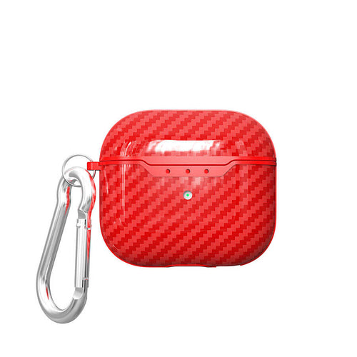 Airpods 3. Nesil Kılıf Zore Airbag 05 Silikon - Kırmızı