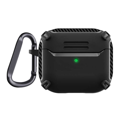 Airpods 3. Nesil Kılıf Zore Airbag 26 Silikon - Siyah