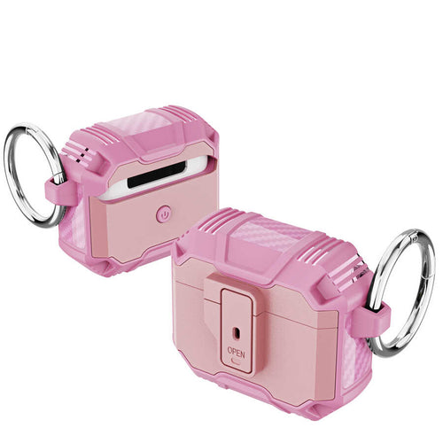Airpods 3. Nesil Kılıf Zore Airbag 27 Silikon - Pembe