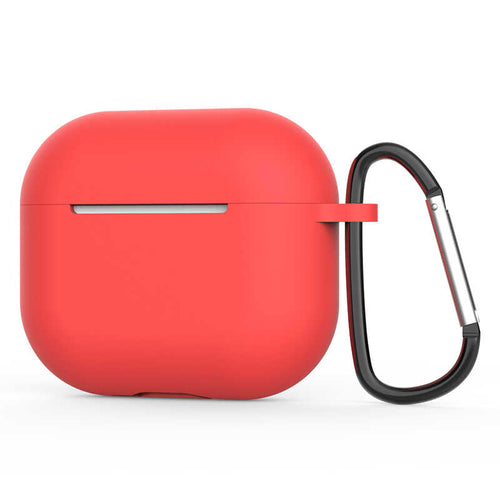 Airpods 3. Nesil Zore Airbag 28 Silikon Kılıf - Kırmızı