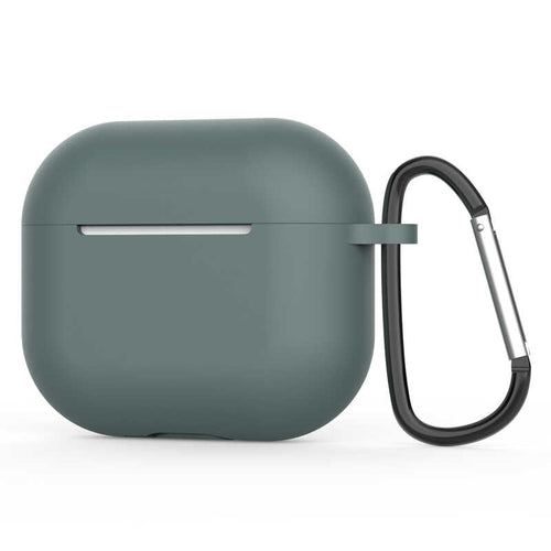 Airpods 3. Nesil Zore Airbag 28 Silikon Kılıf - Koyu Yeşil