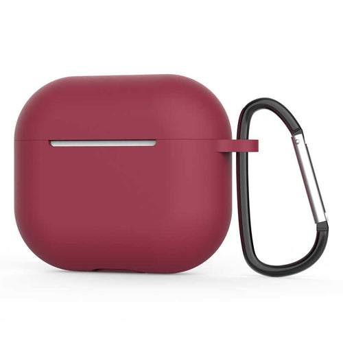Airpods 3. Nesil Zore Airbag 28 Silikon Kılıf - Mürdüm