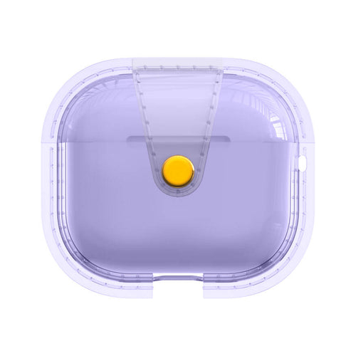 Airpods 3. Nesil Zore Airbag 33 Darbelere Karşı Dayanıklı Magnetik Kılıf - Mor