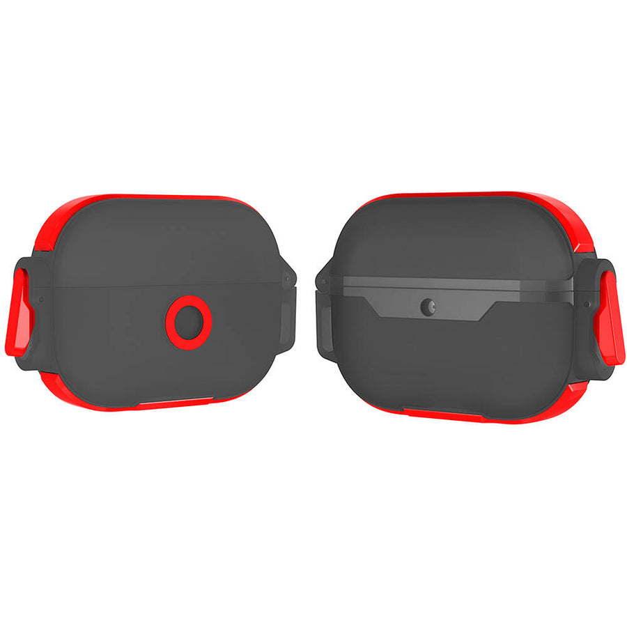 Airpods 3. Nesil Zore Airbag 34 Darbelere Karşı Dayanıklı Kılıf - Kırmızı