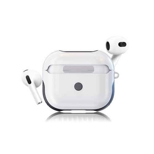 Airpods 3. Nesil Kılıf Zore Shockproof Silikon - Beyaz