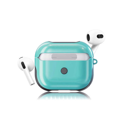 Airpods 3. Nesil Kılıf Zore Shockproof Silikon - Yeşil
