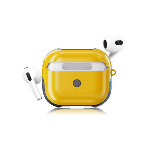 Airpods 3. Nesil Kılıf Zore Shockproof Silikon - Sarı